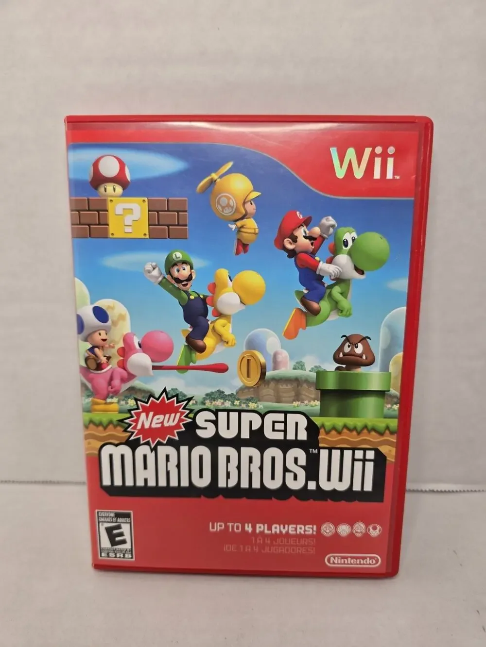 Nintendo New Super Mario Bros. Wii Complete Multiplayer E NTSC-U/C Super Mario